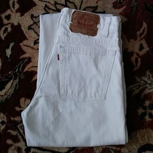VTG White Levi's 550 30X34